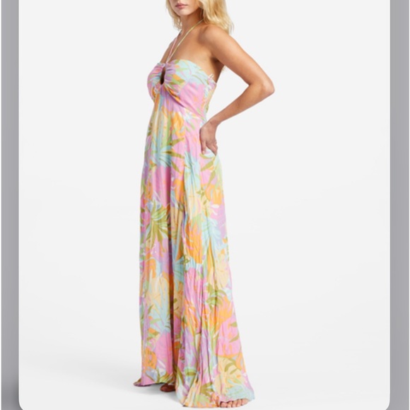 🫧🫧BILLABONG🫧🫧So Groovy Halter Maxi Dress - Picture 7 of 16